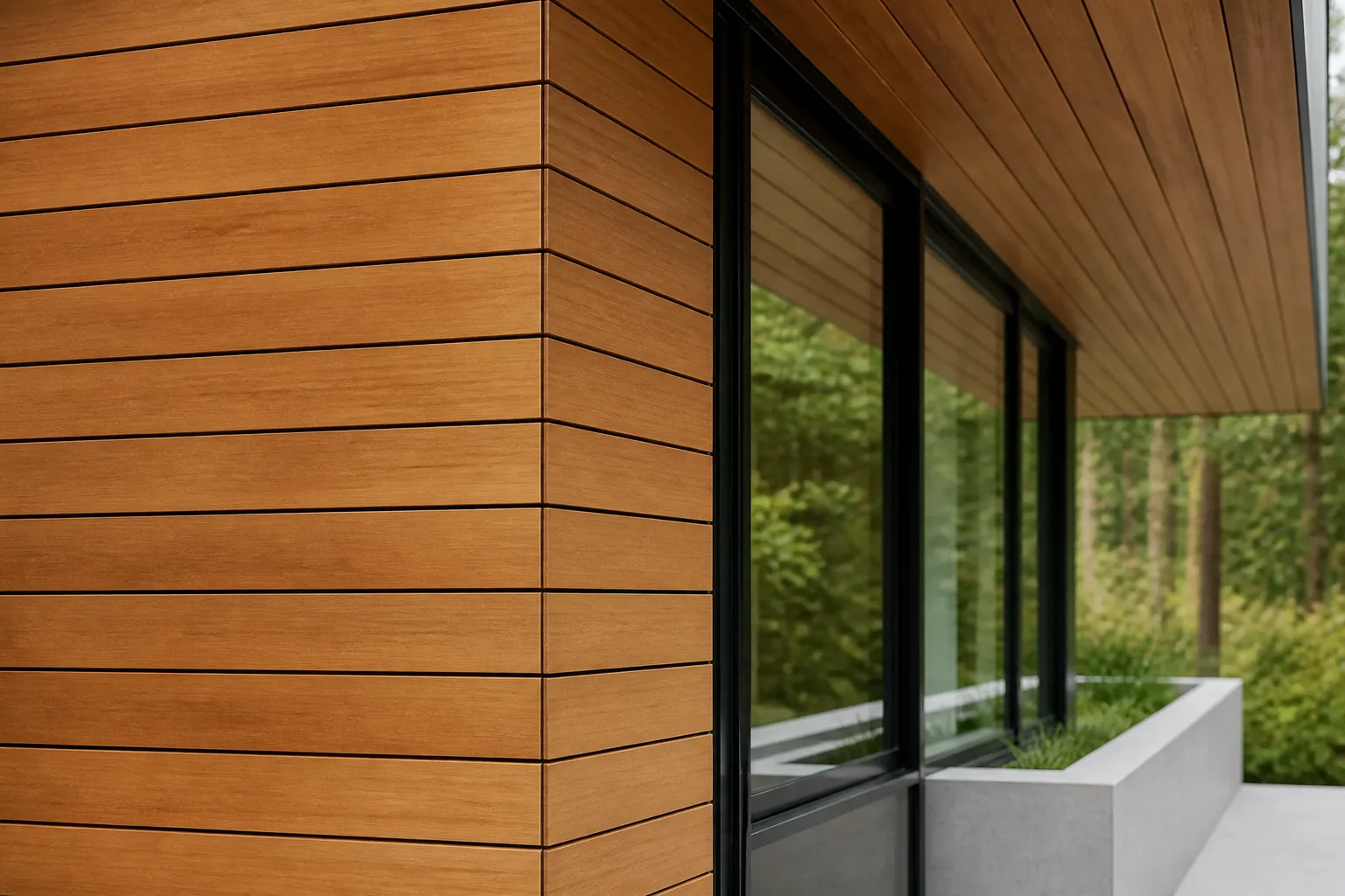 Thermo Clear Radiata 1x6 Nickel Gap / Square Back for Siding & Cladding